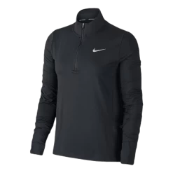 Nike Element Women's 1/2-Zip Running Top BLACK/REFLECTIVE SILV