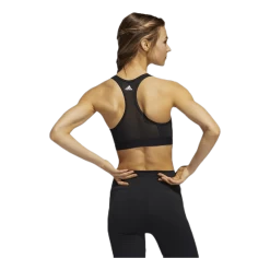 ADIDAS Dont Rest Alphaskin Sport Branded Bra Black / White -Damesmode online. 003 bbe1c39a8d8e46208abbd73803c74929