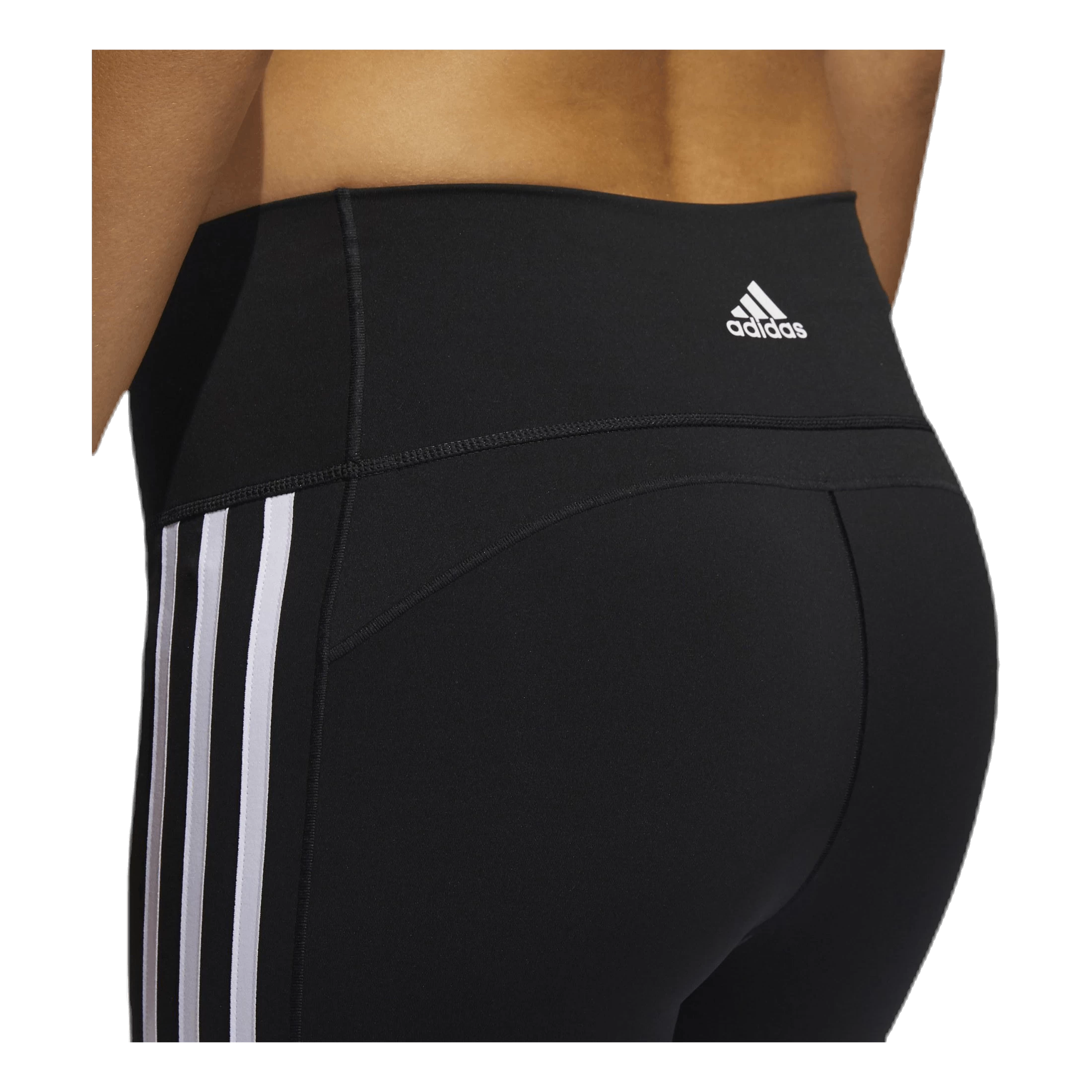 ADIDAS Believe This 2.0 3 Stripe 7/8 Tight Black / White 6 ADIDAS Believe This 2.0 3 Stripe 7/8 Tight Black / White - Afbeelding 6