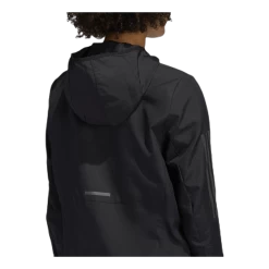 Adidas Own The Run Wind Jacket Hooded Women Black -Damesmode online. 008 70e6f74b5b46466c9bbb905f2974b0bd