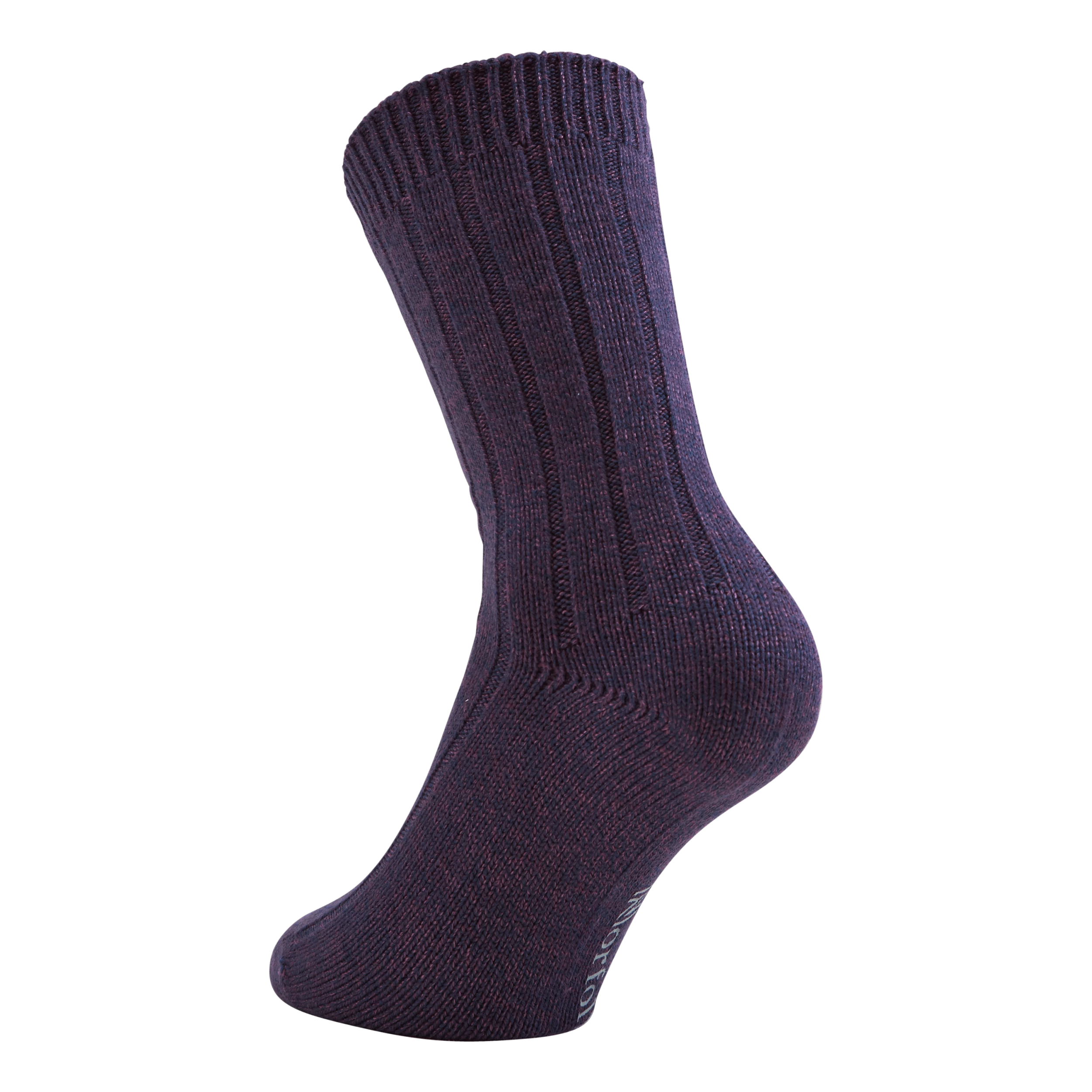 Womens Bamboo Blended Walking Socks - Suzy Purple 2 Womens Bamboo Blended Walking Socks - Suzy Purple - Afbeelding 2