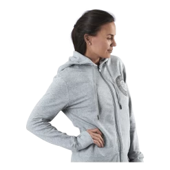 Calvin Klein Full Zip Hoodie Grey -Damesmode online. 09412 38 002