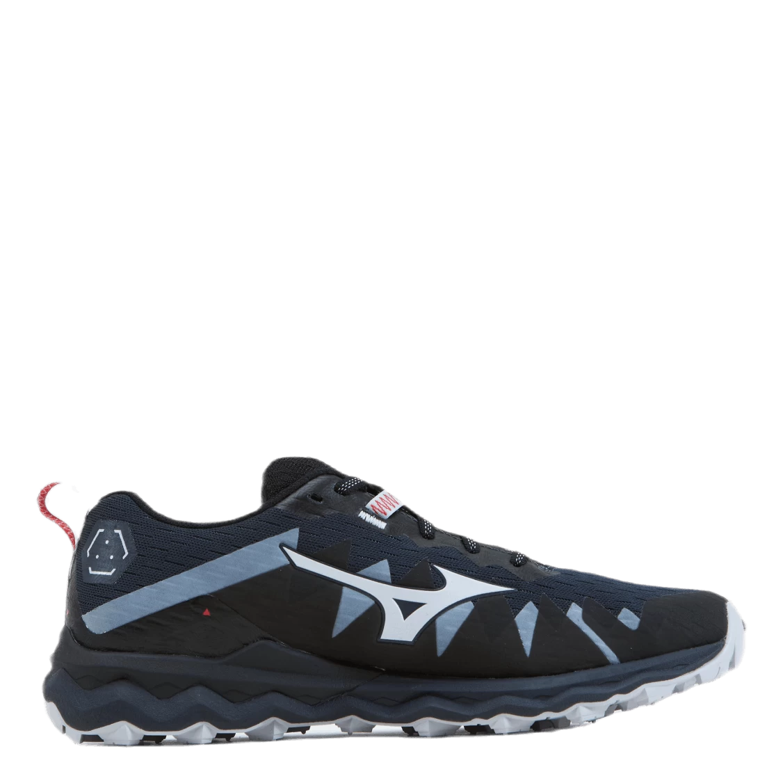 Mizuno Wave Daichi 6 Black/Grey/Red 3 Mizuno Wave Daichi 6 Black/Grey/Red - Afbeelding 3