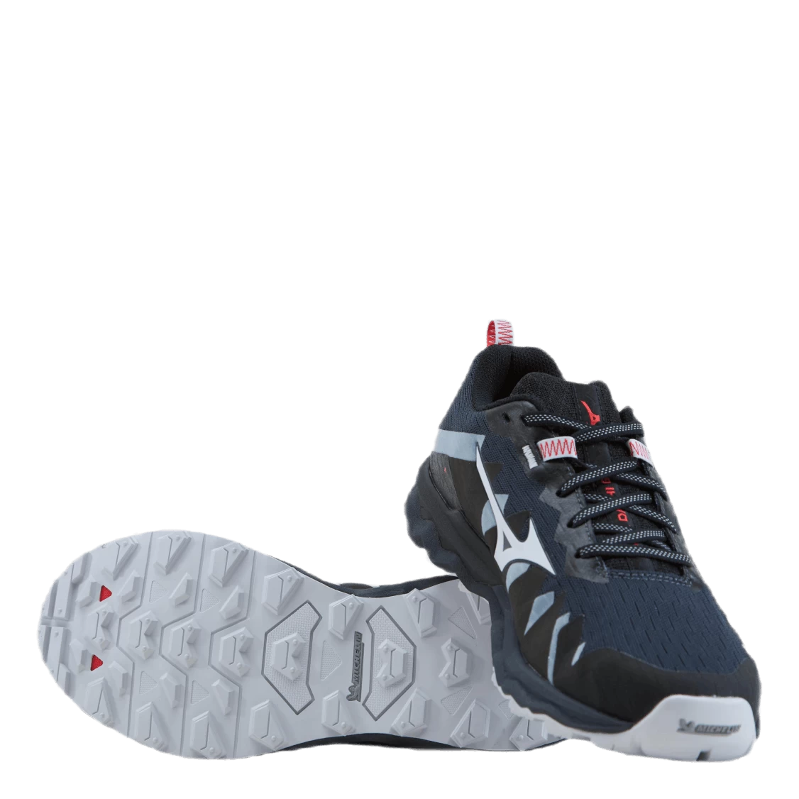 Mizuno Wave Daichi 6 Black/Grey/Red 7 Mizuno Wave Daichi 6 Black/Grey/Red - Afbeelding 7