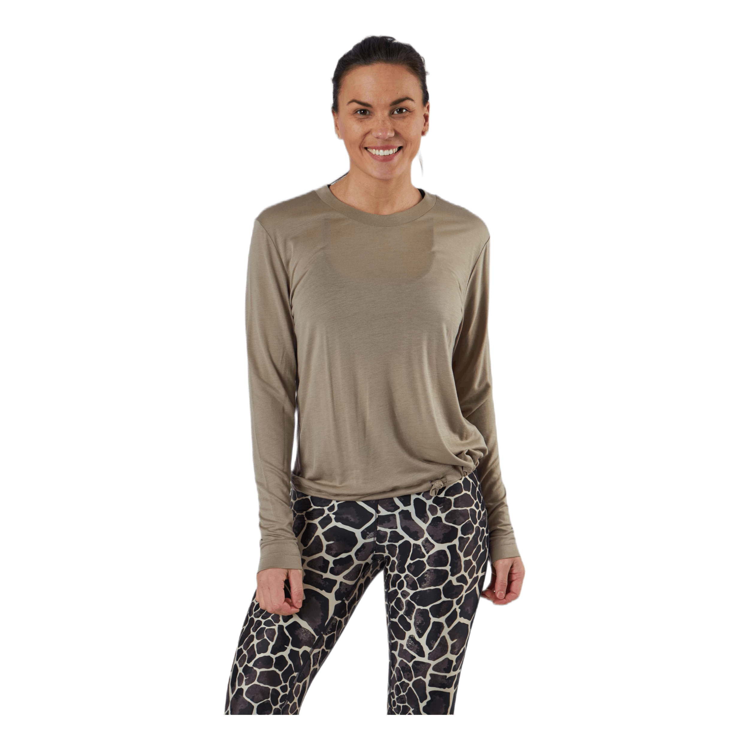 CASALL Ease Crew Neck Grey 1 CASALL Ease Crew Neck Grey