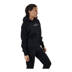 Nike Nsw Swoosh Hoodie Ft White/Black -Damesmode online. 09430 56 002