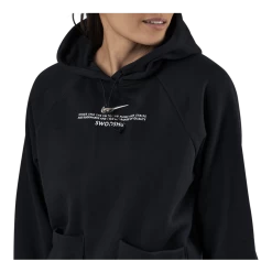 Nike Nsw Swoosh Hoodie Ft White/Black