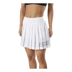Club Pleated Skirt White