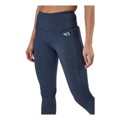 Kari Traa Julie High Waist Tights Blue -Damesmode online. 09436 16 004