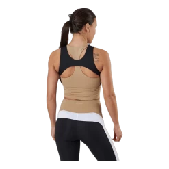 BJØRN BORG Sthlm Overlap Crop Top Beige -Damesmode online. 09447 13 003