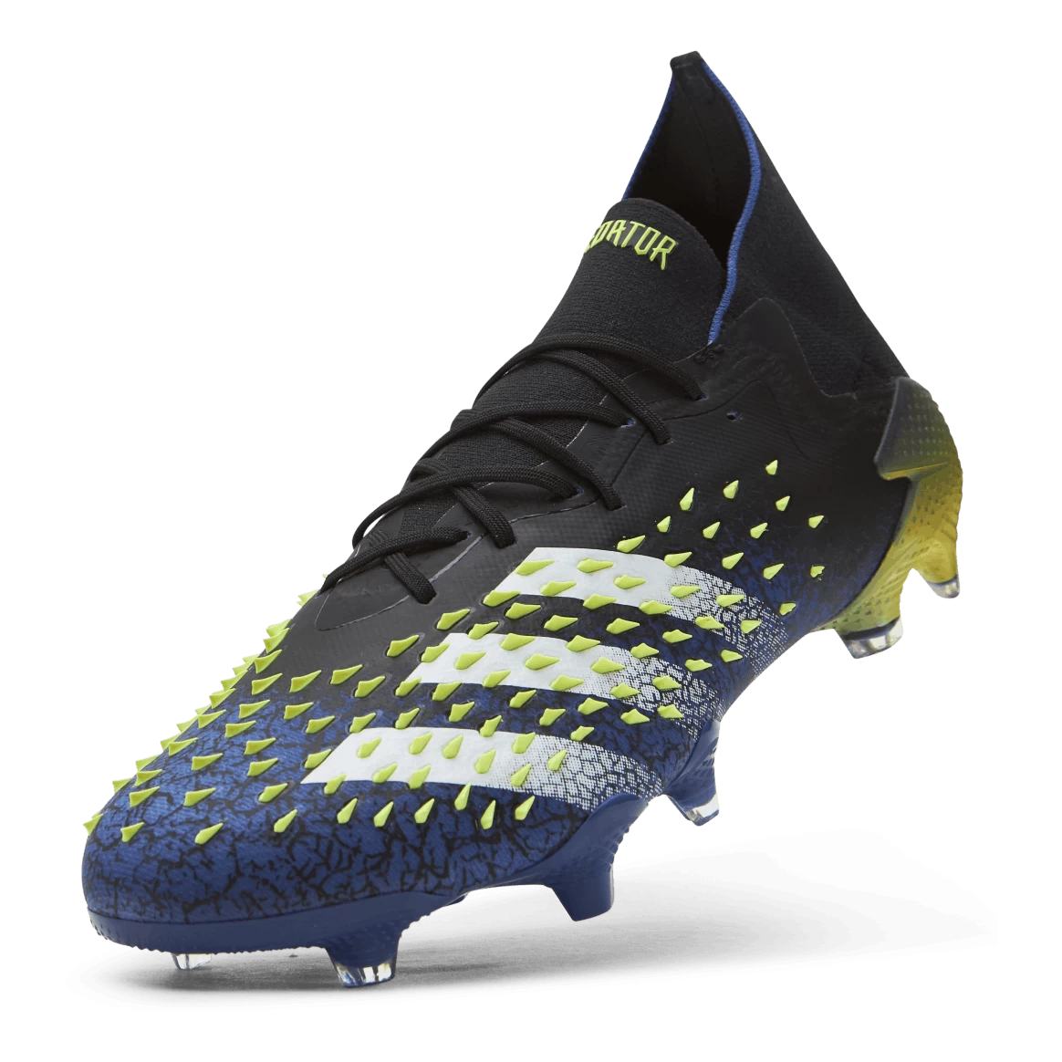 ADIDAS Predator Freak .1 Fg Core Black / Cloud White / Solar Yellow 4 ADIDAS Predator Freak .1 Fg Core Black / Cloud White / Solar Yellow - Afbeelding 4