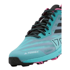ADIDAS Terrex Speed Pro W Acid Mint / Core Black / Screaming Pink -Damesmode online. 09452 77 006