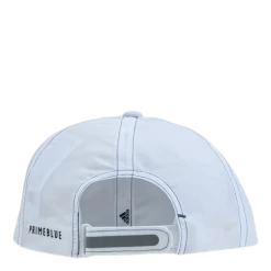 ADIDAS Lightweight Primeblue Runner Cap White / Crew Blue / Crew Blue -Damesmode online. 09453 32 003