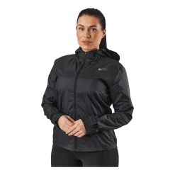 Nike Essential Women's Running Jacket BLACK/REFLECTIVE SILV