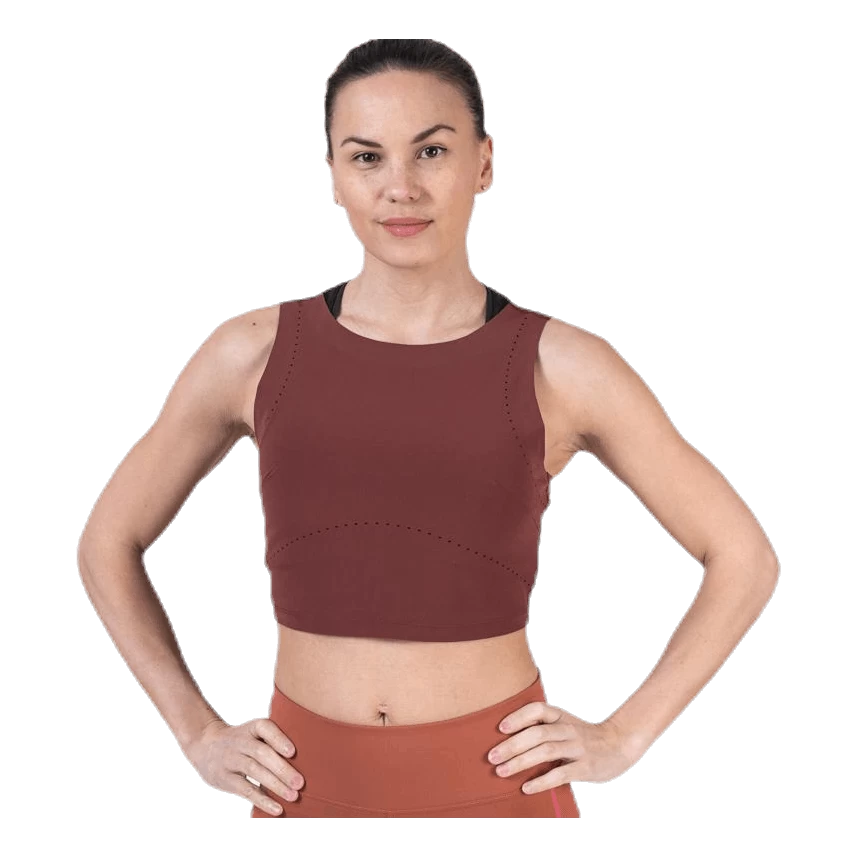 Nike STR Woven Tank Brown/Black 1 Nike STR Woven Tank Brown/Black