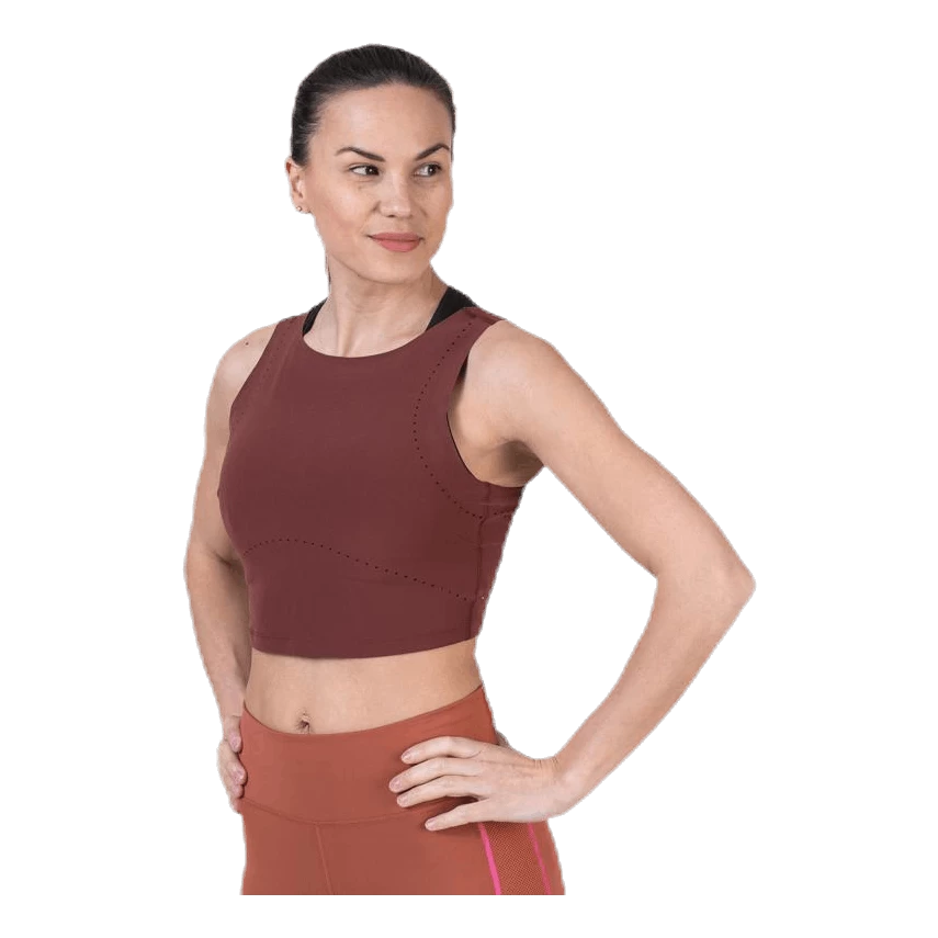 Nike STR Woven Tank Brown/Black 3 Nike STR Woven Tank Brown/Black - Afbeelding 3