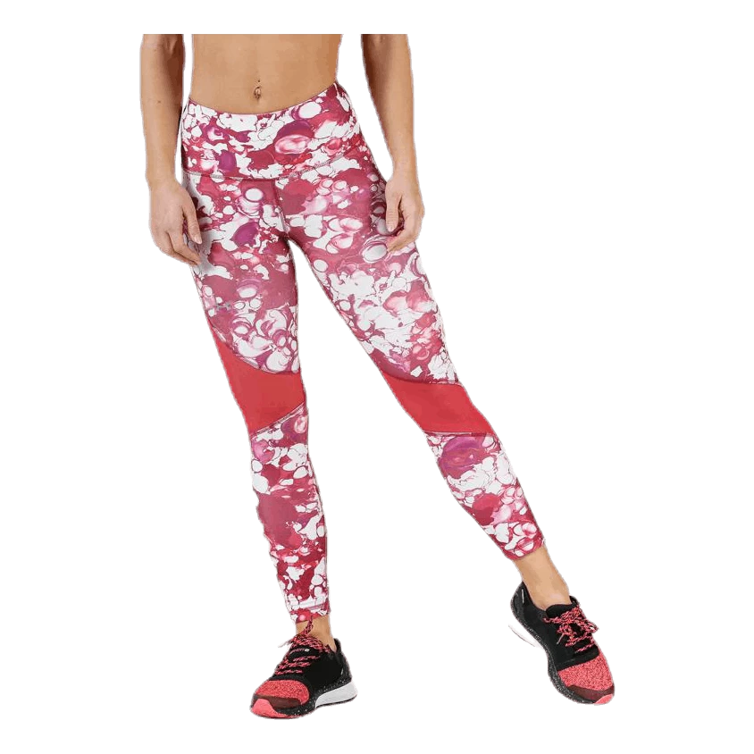 Under Armour HG Armour Ankle Crop Print Pink 2 Under Armour HG Armour Ankle Crop Print Pink - Afbeelding 2