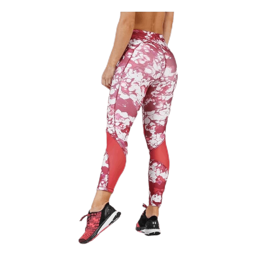 Under Armour HG Armour Ankle Crop Print Pink 3 Under Armour HG Armour Ankle Crop Print Pink - Afbeelding 3