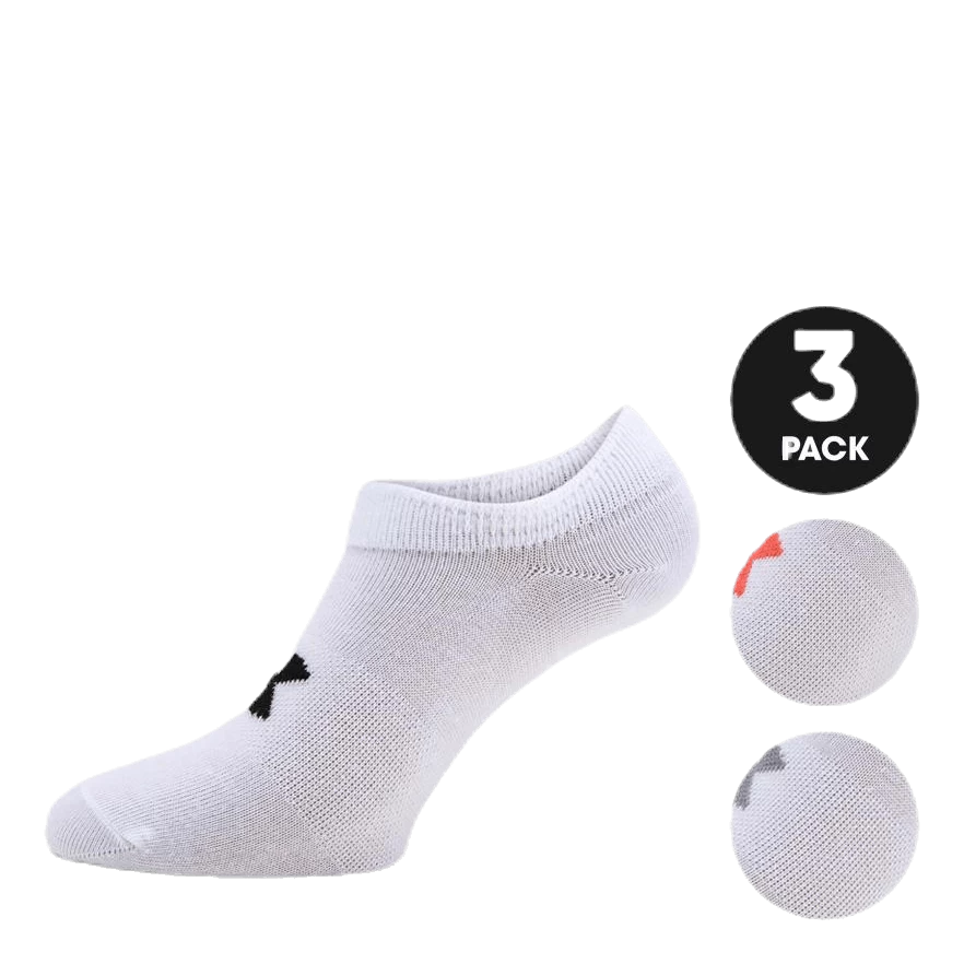 Under Armour Essential No-Show White 1 Under Armour Essential No-Show White