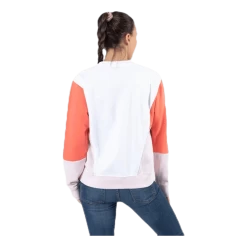 Nike Nsw Crew Hbr Pink/White -Damesmode online. 193655033131 003 dfac2e9c584c4a5ab711133c352abb81