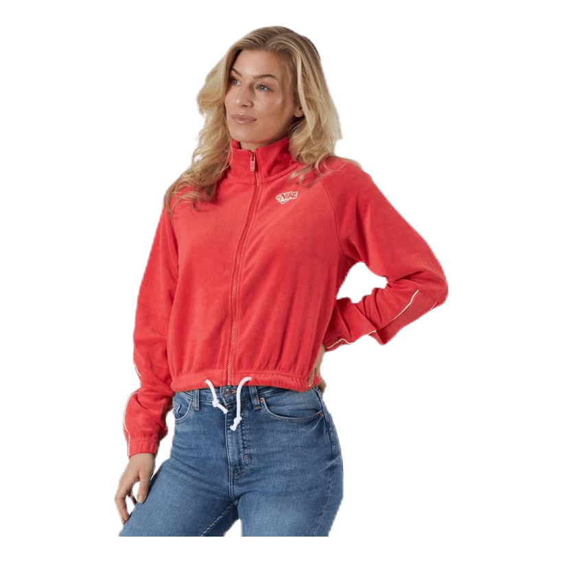 Nike Nsw Retro Fmme Fz Terry Red 2 Nike Nsw Retro Fmme Fz Terry Red - Afbeelding 2
