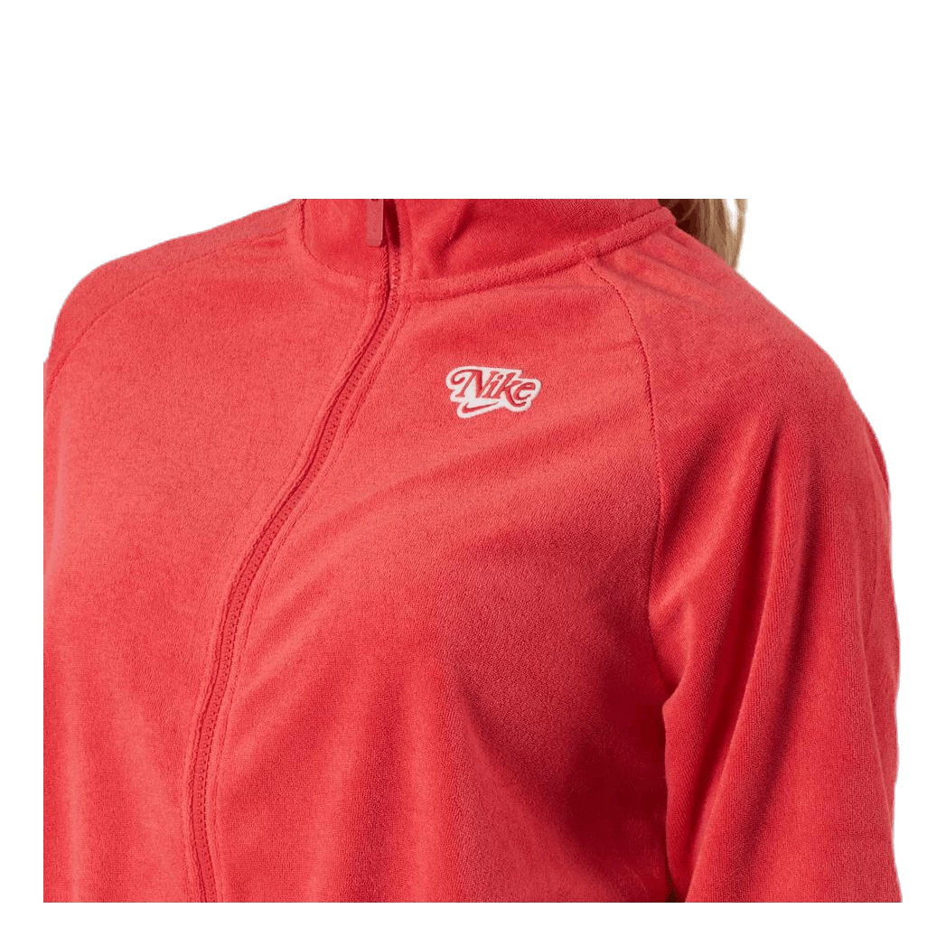 Nike Nsw Retro Fmme Fz Terry Red 4 Nike Nsw Retro Fmme Fz Terry Red - Afbeelding 4