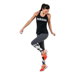 ADIDAS Linear Slim Tank White/Black -Damesmode online. 4060509029748 005 08cf4001b7ca4f11a9ab8a6f45bd9951