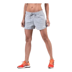 ADIDAS Essentials Solid Short Medium Grey Heather / White