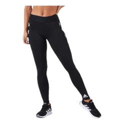 ADIDAS Alphaskin Badge Of Sport Logo Tight Black / White