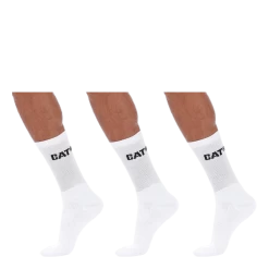 CAT 3-Pack Sport White
