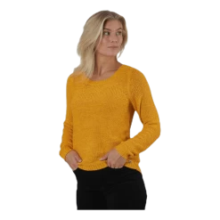ONLY Geena Xo L/S Pullover Knt Yellow