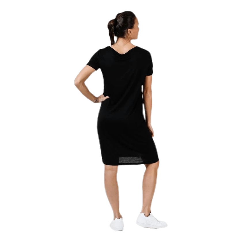 Pieces Billo Ss Dress Black 2 Pieces Billo Ss Dress Black - Afbeelding 2