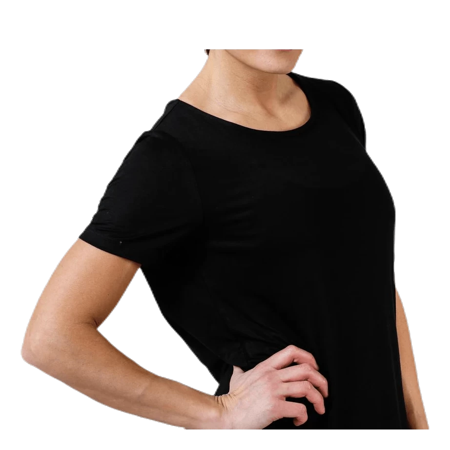 Pieces Billo Ss Dress Black 4 Pieces Billo Ss Dress Black - Afbeelding 4