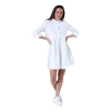ONLY Ditte Life 3/4 Shirt Dress Wvn White