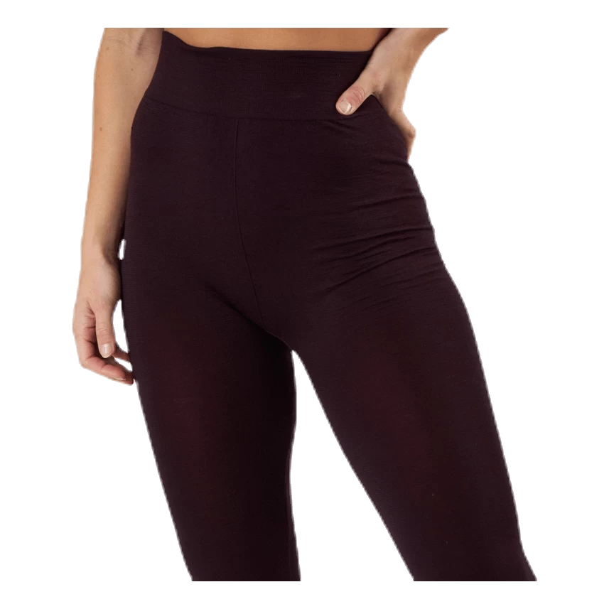 Endurance Yalia Seamless Wool Baselayer Tights Purple 4 Endurance Yalia Seamless Wool Baselayer Tights Purple - Afbeelding 4
