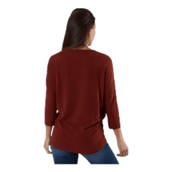 ONLY Glamour 3/4 Top Jrs Red -Damesmode online. 5714918259942 003 ad1244334c0643819fcbf75ba3601ed4