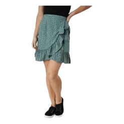 ONLY Olivia Wrap Skirt Wvn Green