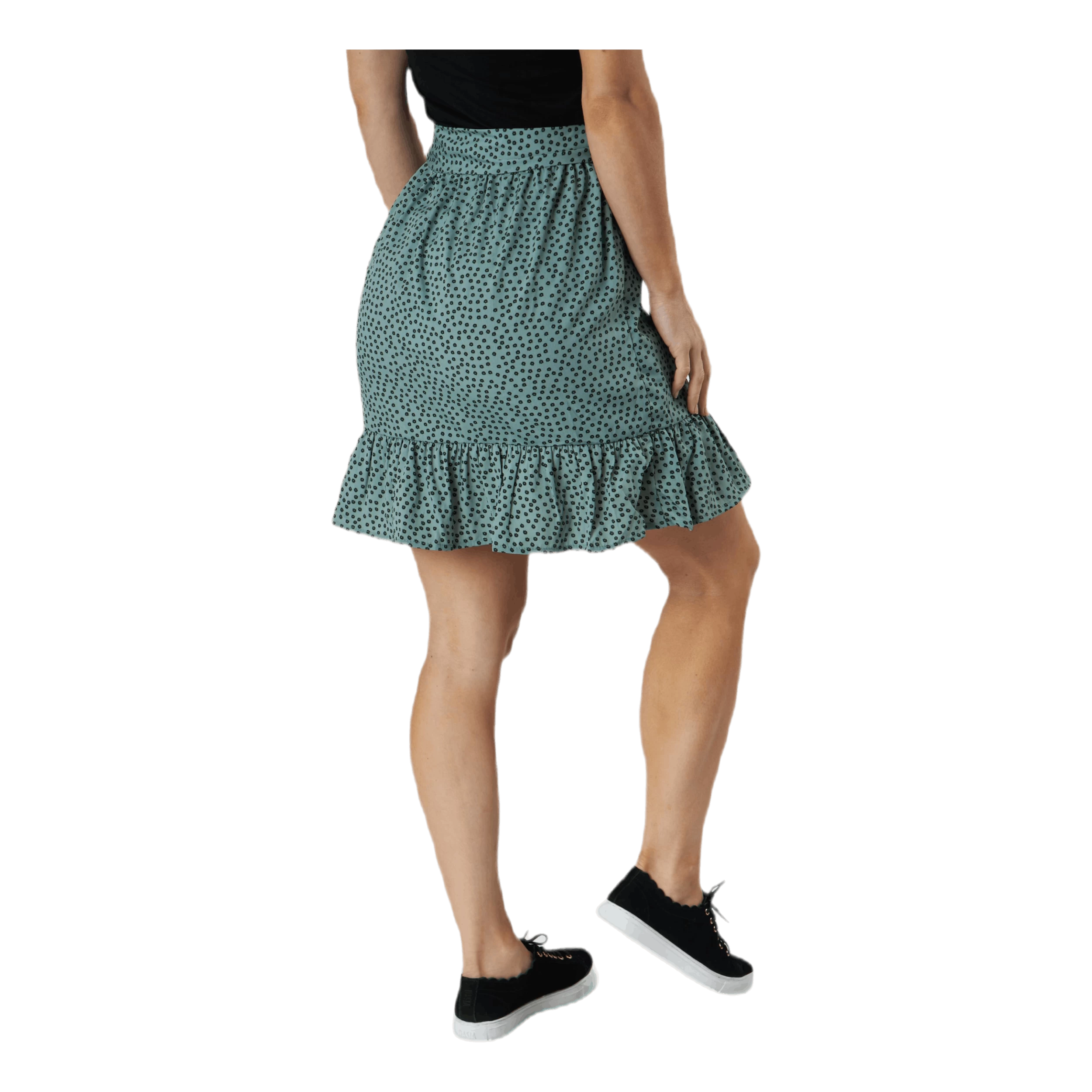 ONLY Olivia Wrap Skirt Wvn Green 3 ONLY Olivia Wrap Skirt Wvn Green - Afbeelding 3