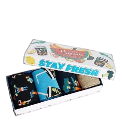 Happy Socks 4-pack Healthy Lifestyle Socks Multi Color