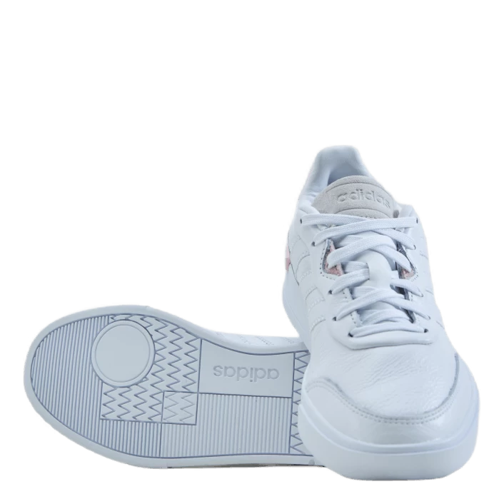 ADIDAS Clubcourt Cloud White / Cloud White / Clear Pink 7 ADIDAS Clubcourt Cloud White / Cloud White / Clear Pink - Afbeelding 7