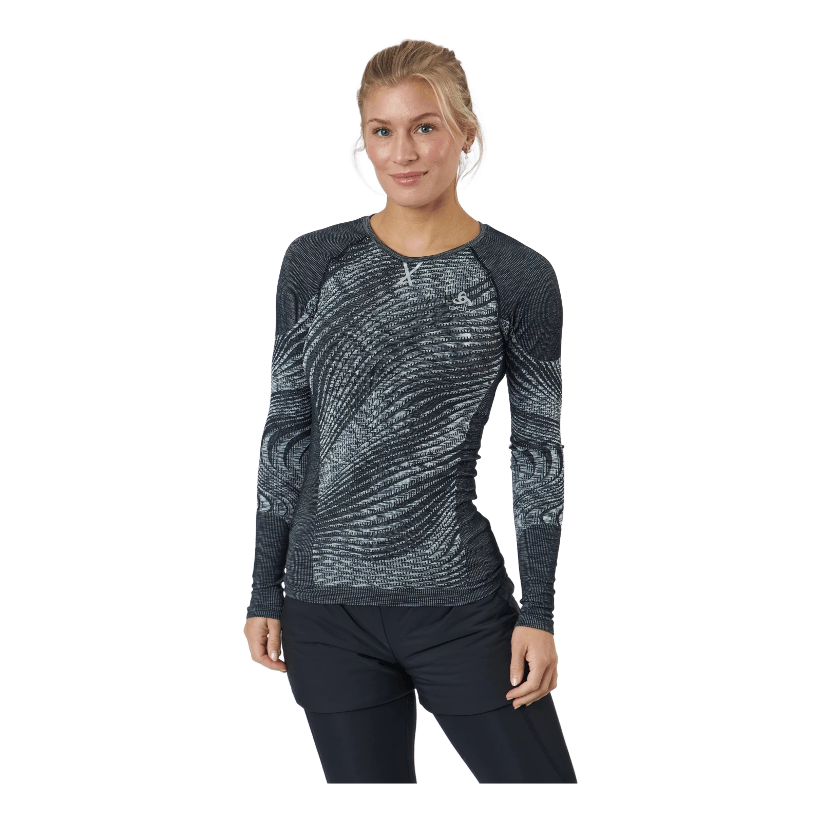 Odlo Top Crew Long Sleeve Eco 1 Odlo Top Crew Long Sleeve Eco