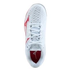 Mizuno Wave Exceed Tour 4 Cc W White / Rose Red / Nimbus Clou -Damesmode online. 60496 97 005