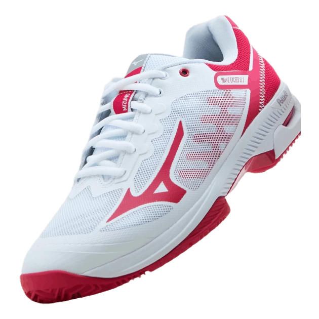 Mizuno Wave Exceed Sl 2 Cc W White / Rose Red / Nimbus Clou 6 Mizuno Wave Exceed Sl 2 Cc W White / Rose Red / Nimbus Clou - Afbeelding 6