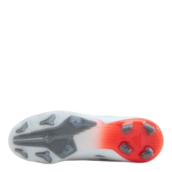 ADIDAS X Speedflow.1 Fg J Cloud White / Iron Metallic / Solar Red -Damesmode online. 60511 05 004