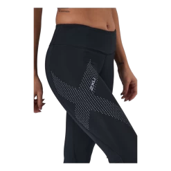 2XU Motion Mid-rise Compression T Black/lavendust -Damesmode online. 60514 02 004