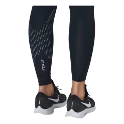 2XU Motion Mid-rise Compression T Black/lavendust -Damesmode online. 60514 02 005