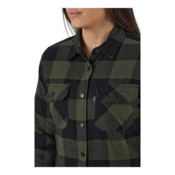 Dina Shirt Dark Olive -Damesmode online. 60515 61 004