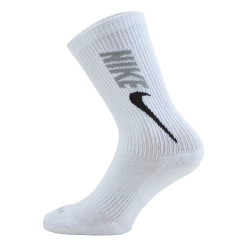 Nike Everyday Plus Cushioned Traini White/lt Smoke Grey/black -Damesmode online. 60518 44 004