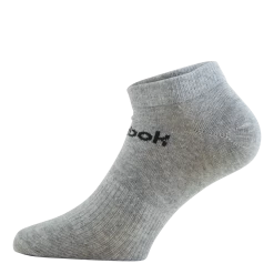 Reebok Act Core Inside Sock 6p Mgreyh/white/black