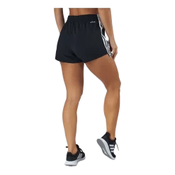 ADIDAS Woven 3-Stripes Sport Shorts Black / White -Damesmode online. 60538 53 003